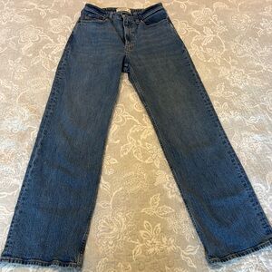 Abercrombie & Fitch Curve Love High Rise 90s Relaxed Jean